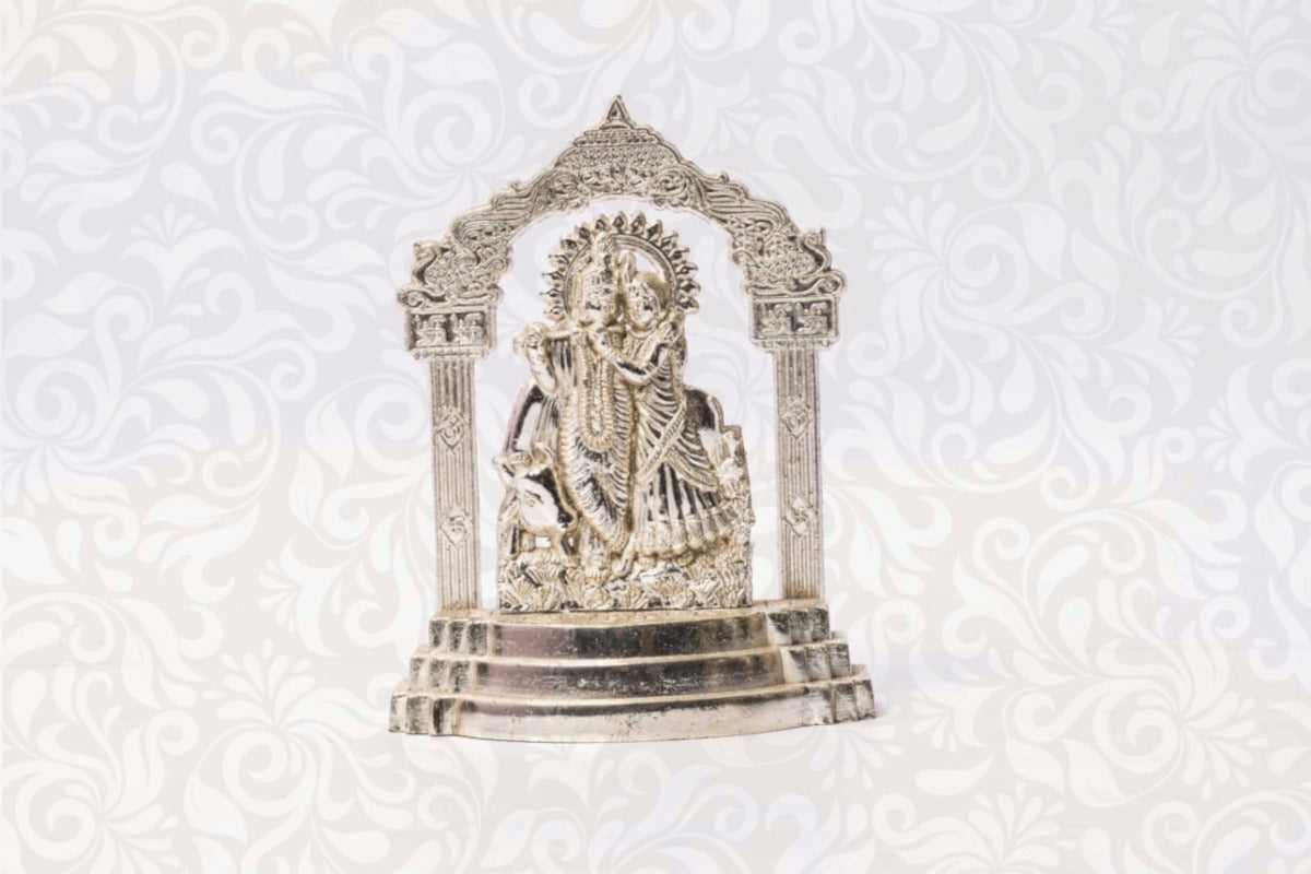 Radha Krishna Darbar Silver, Gifts for House Warming Function