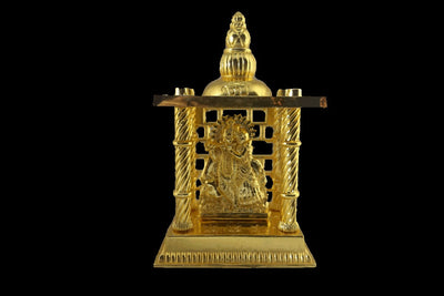 Radha Krishna Mandir Small Gold, Return Gifts for Marriage