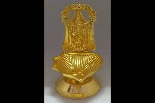 Shankh Balaji Diya Gold