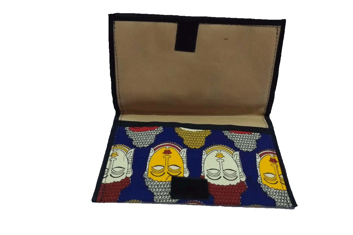 Kalamkari Velcro Purse