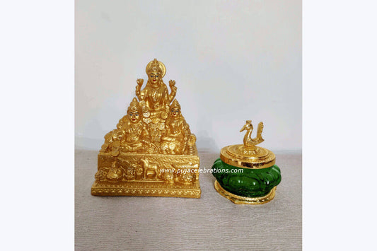 Kubera Lakshmi Statue With Pot