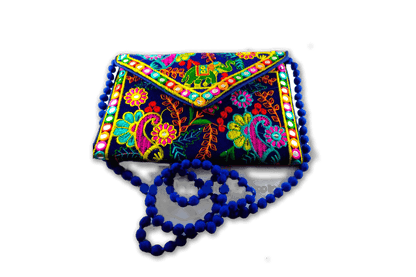 Sling Bag with Embroidery