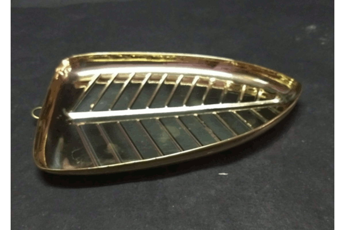 Brass Banana Leaf Plate