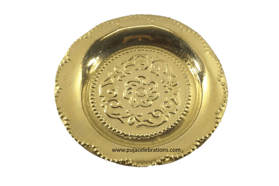 Brass Pooja Plate