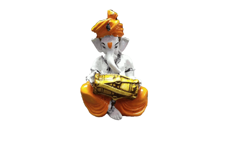 Ganesha Playing Dholak