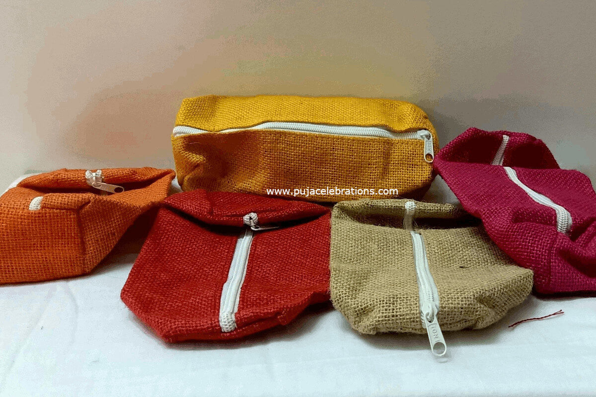 Jute Pencil Pouch