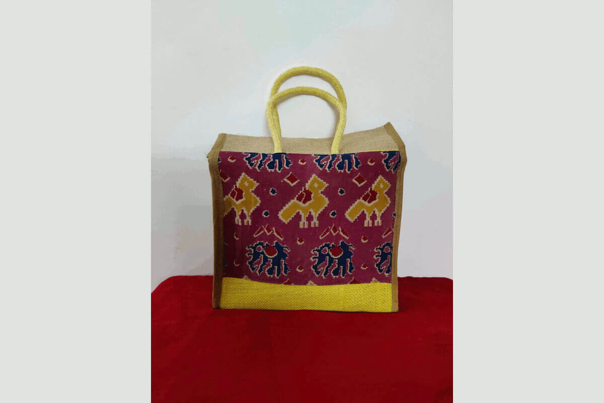 Jute Kalamkari Bag