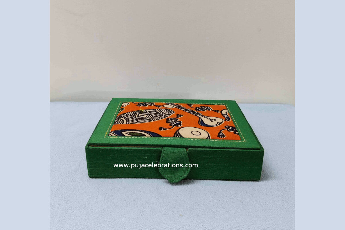 Kalamkari Top Storage Box