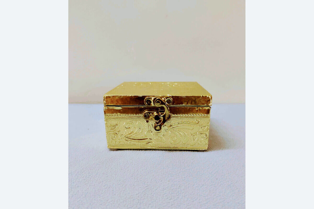 Gold Design Jewel Box