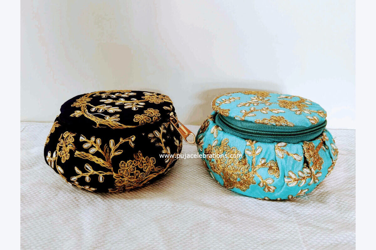 Embroidered Bangle Box