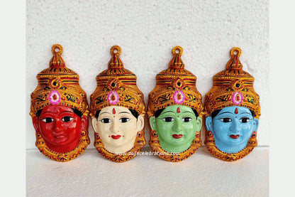 Navadurga Gowri Face Set of 9