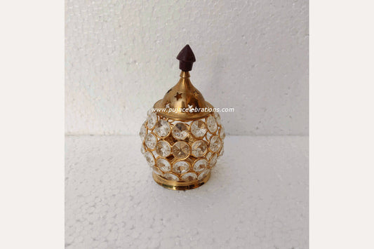 Matka Crystal Diya Small