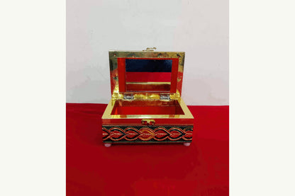 Meenakari Puja Jewel Box 6x4