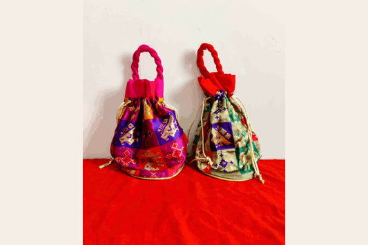 Designer Print Potli Batwa