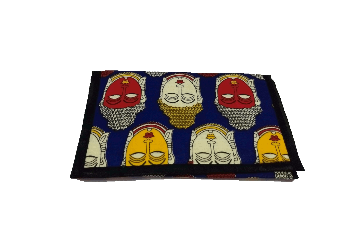 Kalamkari Velcro Purse